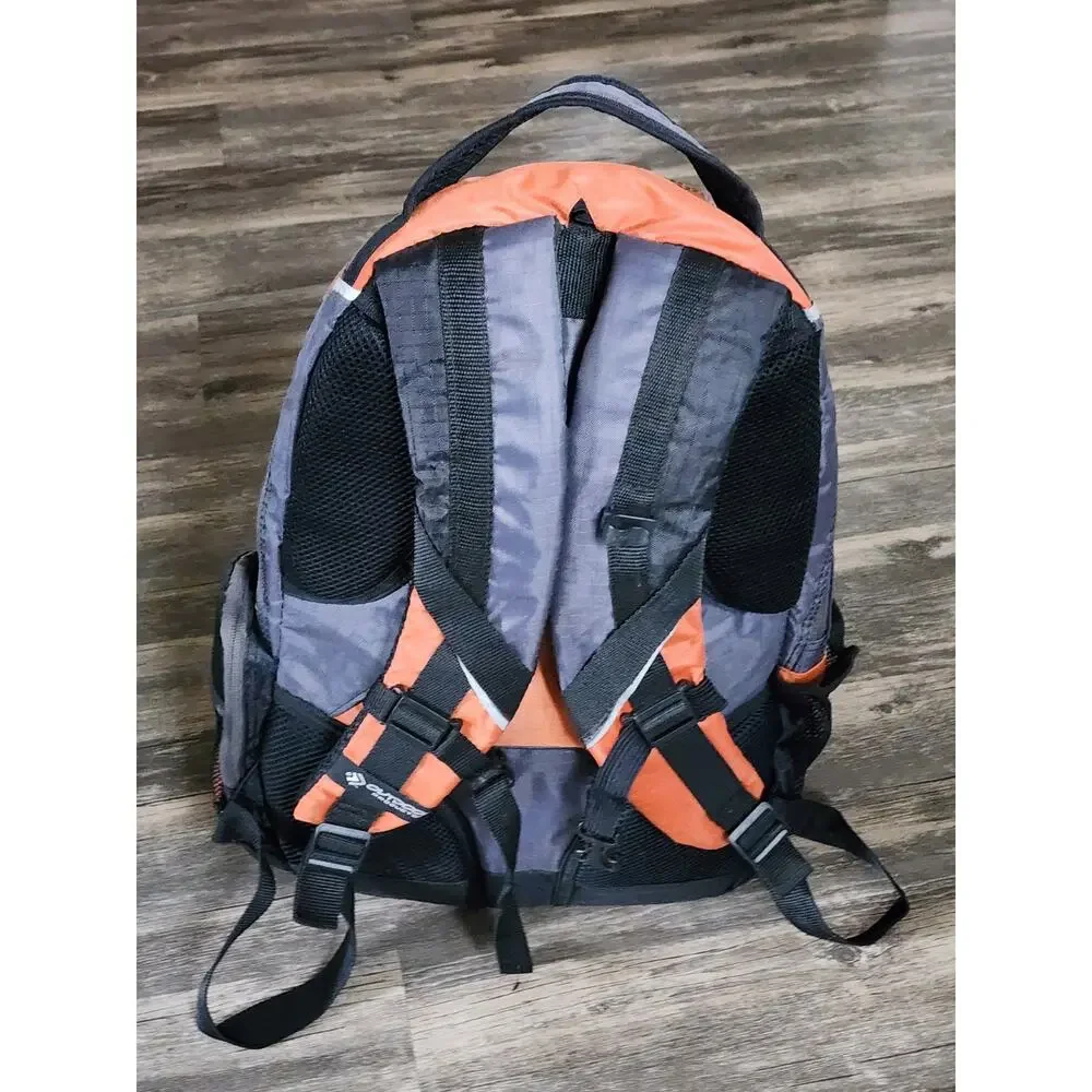 Outdoor Products Morph 8.0 Backpack School Travel Hiking Orange/Grey